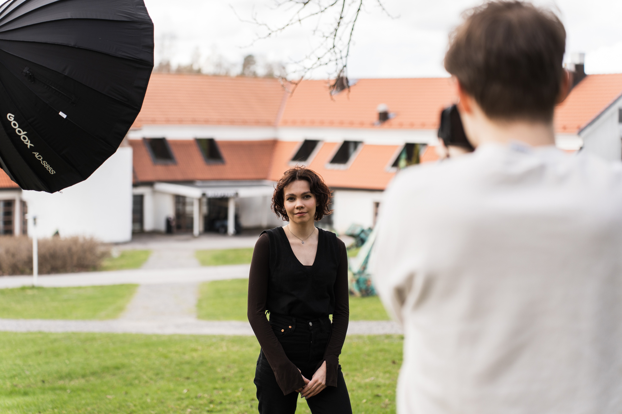 Person taking a picture