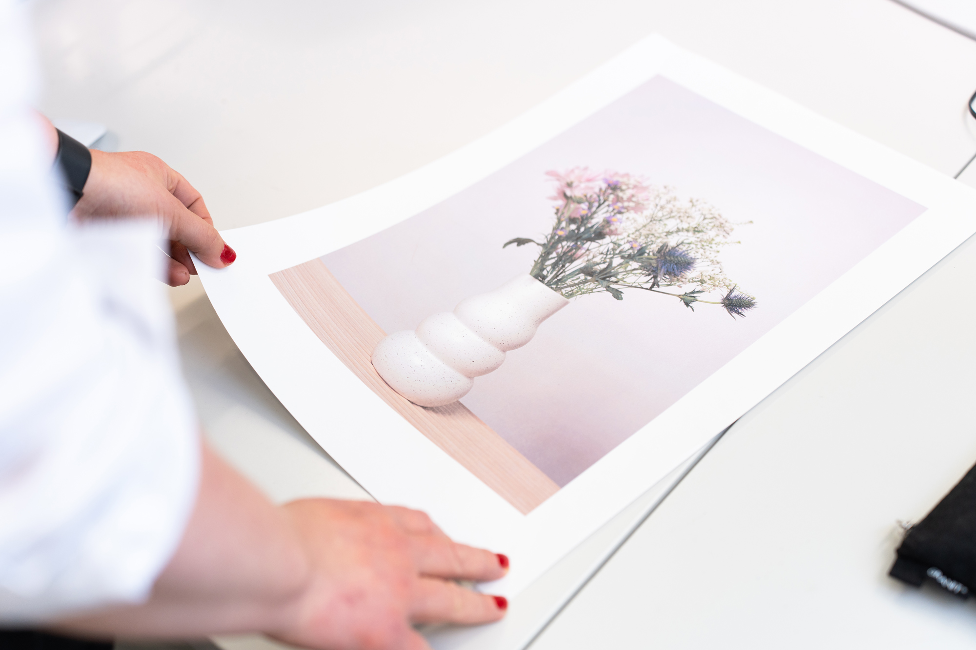 Picture of flowers in a vase